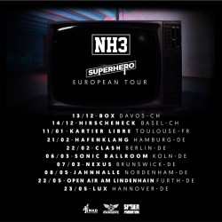 SUPERHERO EUROPEAN TOUR IS COMING BACK